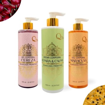 Pack con Tecnología Prebiótica: Crema y Gel Q77+
