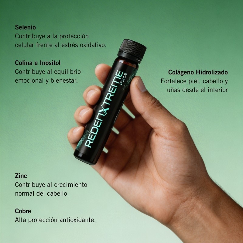 Redenxtreme Force. Complemento multivitamínico con selenio.