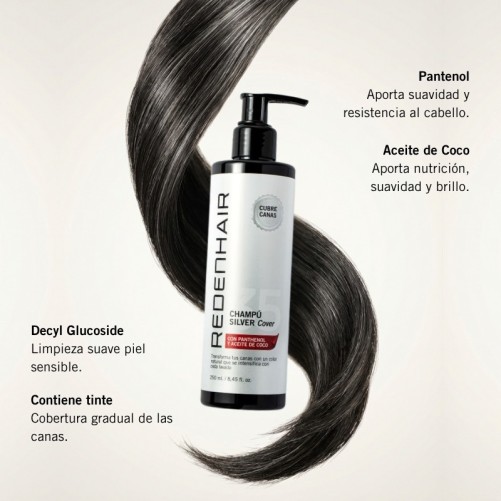 CHAMPÚ CUBRECANAS SILVER COVER REDENHAIR