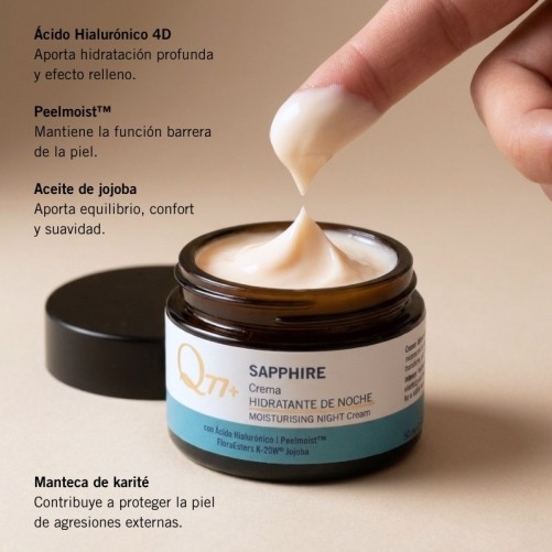 SAPPHIRE CREMA HIDRATANTE DE NOCHE Q77+