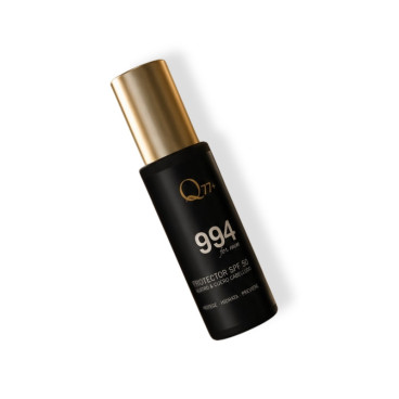 Crema solar facial para cara y cuero cabelludo expuesto de Q77+