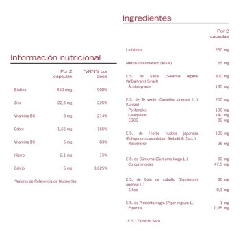 Comprimidos Hair Nutrition Anticaída