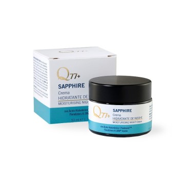 Sapphire Crema Hidratante de Noche Q77+