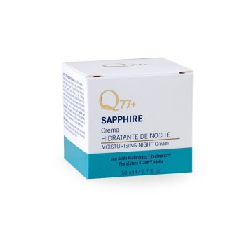 Sapphire Crema Hidratante de Noche Q77+