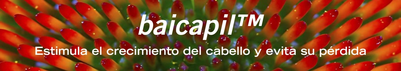 Gráfico de resultados del estudio de eficacia Baicapil